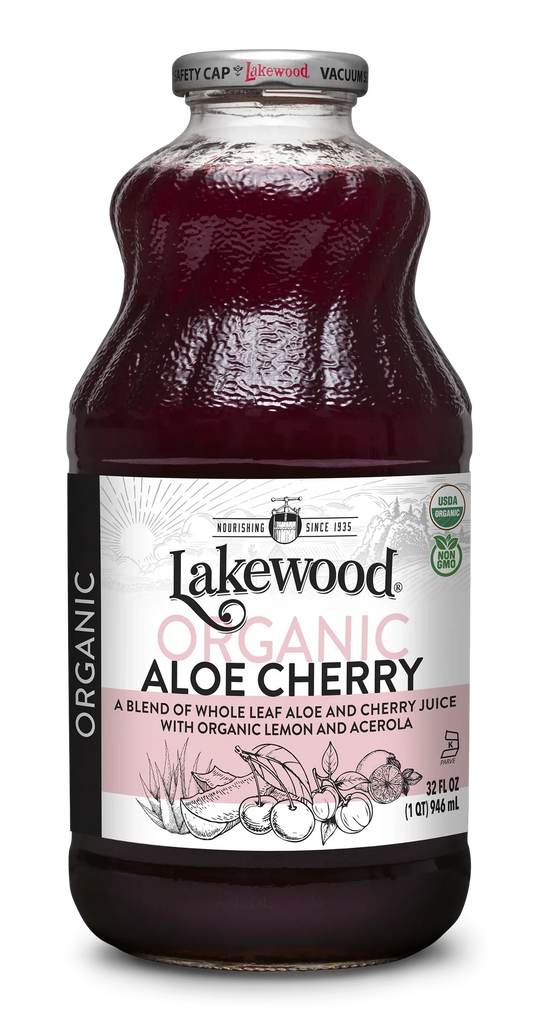 Aloe Cherry Juice - Organic - 32 Oz.