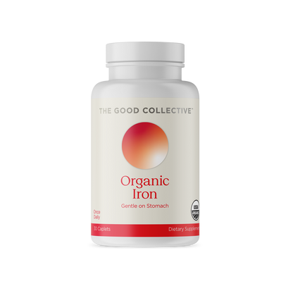 Organic Iron - Once Daily Caplets