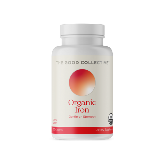 Organic Iron - Once Daily Caplets