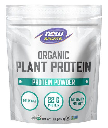 Plant Protein, Organic Unflavored Powder