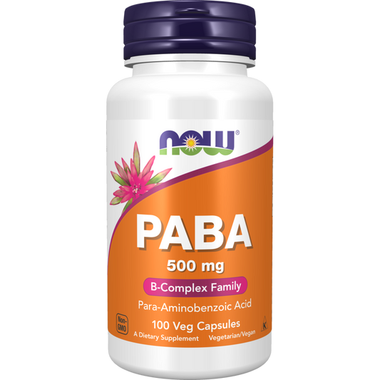 PABA 500 mg Veg Capsules-Vitamins-AlchePharma