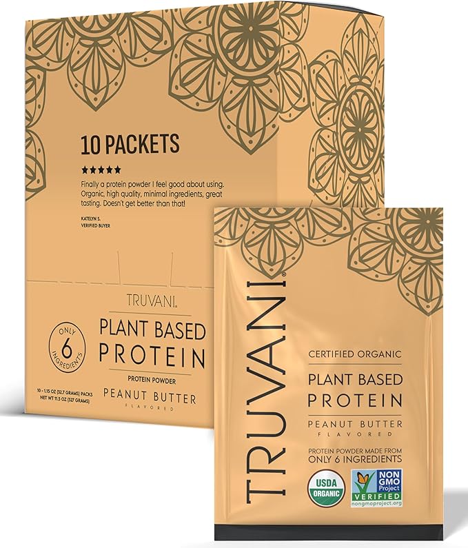 Plant Based Protein Powder - Organic, 20 Grams Per Serving