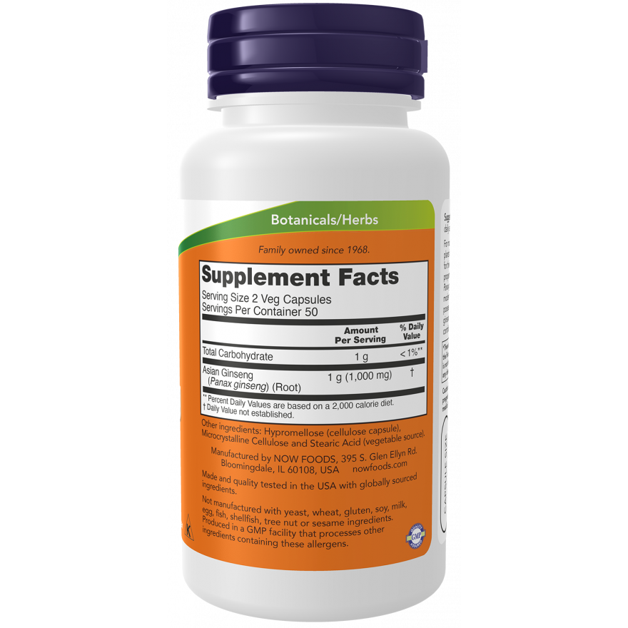 PANAX GINSENG 500 mg 100 VCAPS-Herbs-AlchePharma