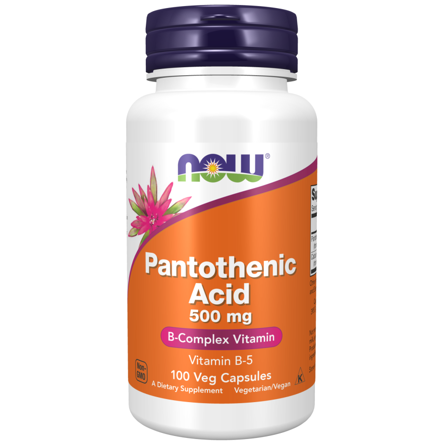 Pantothenic Acid 500 mg Veg Capsules-Vitamins-AlchePharma