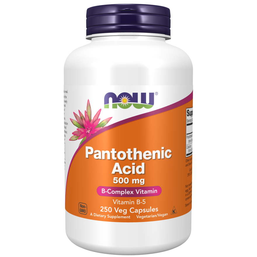 Pantothenic Acid 500 mg Veg Capsules-Vitamins-AlchePharma