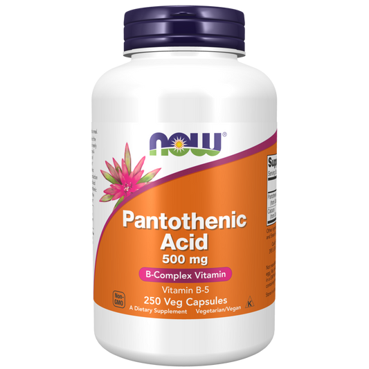 Pantothenic Acid 500 mg Veg Capsules-Vitamins-AlchePharma