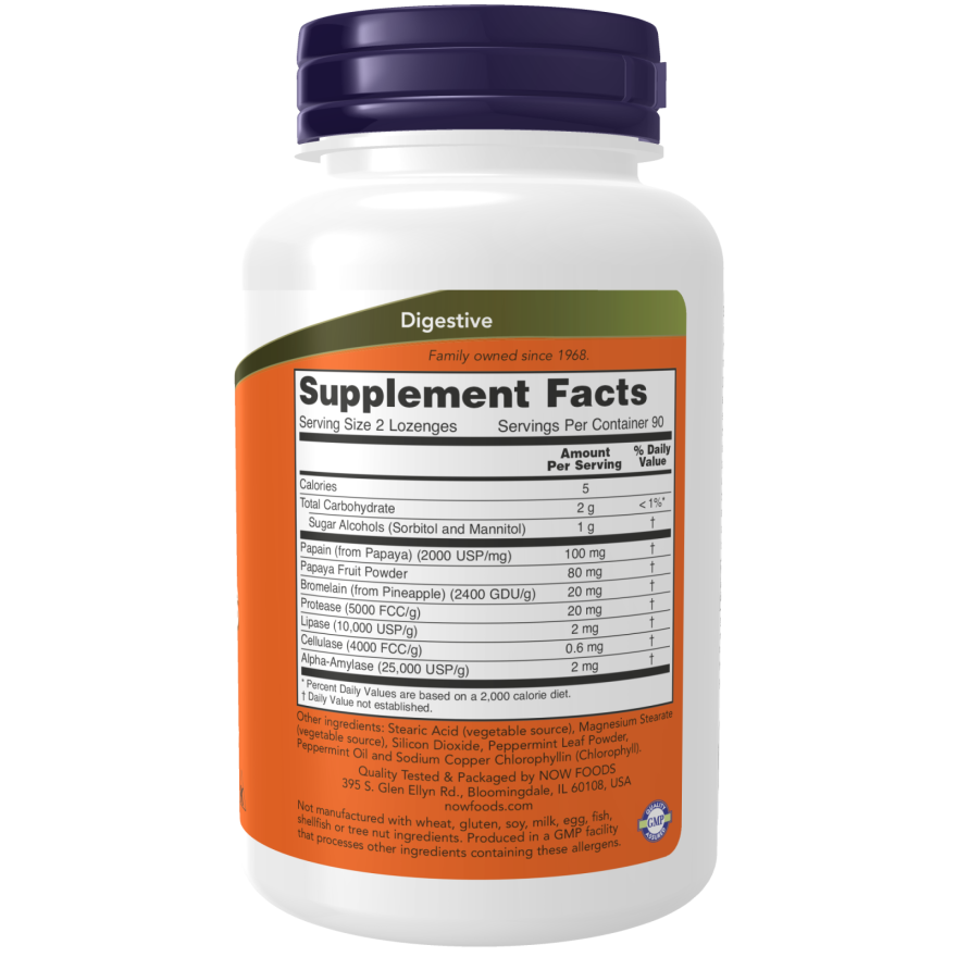 PAPAYA ENZYME CHEWABLE 180 TABS-Digestive Support-AlchePharma