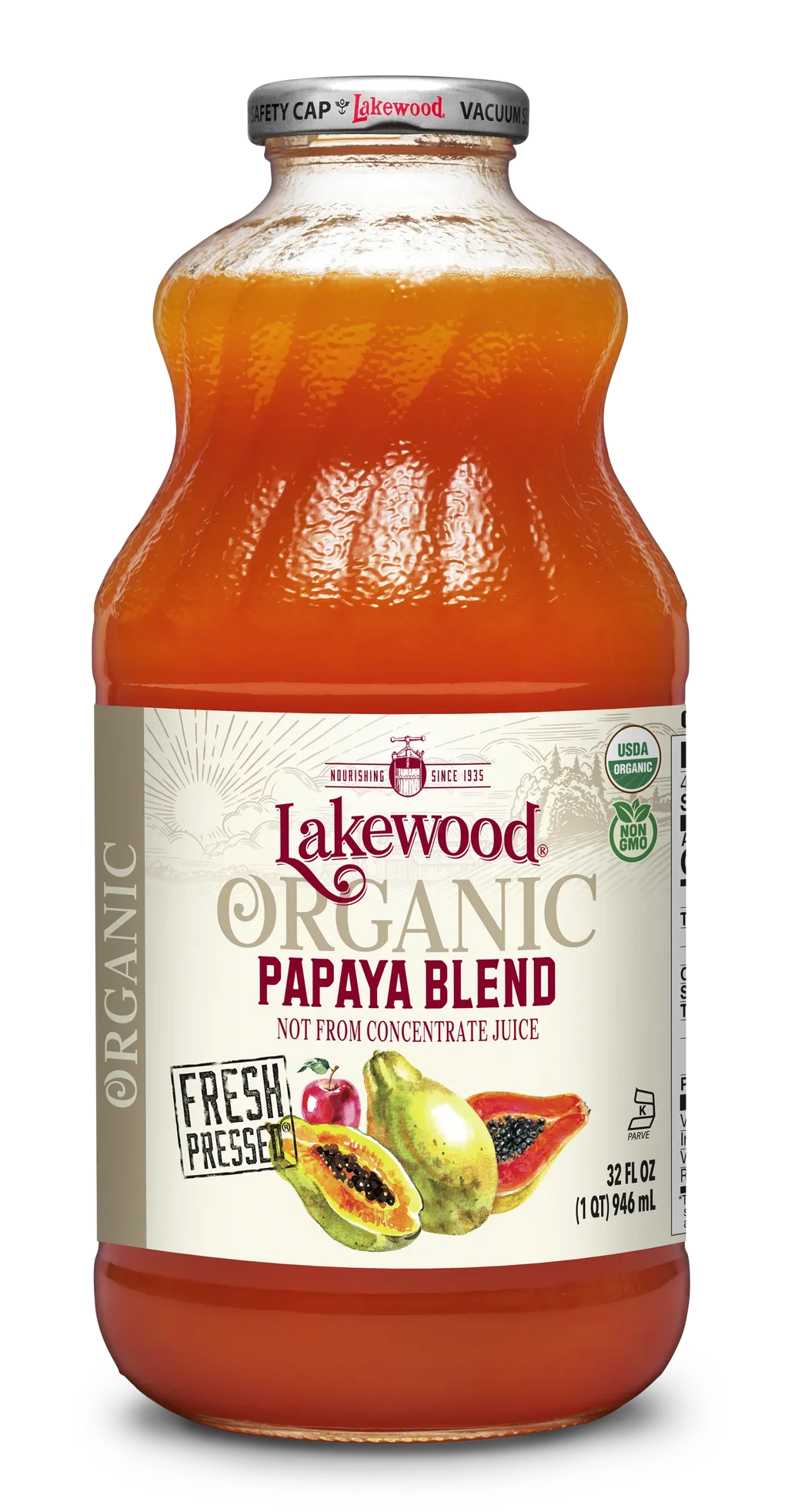 Papaya Juice Blend - Organic - 32 Fl. Oz.