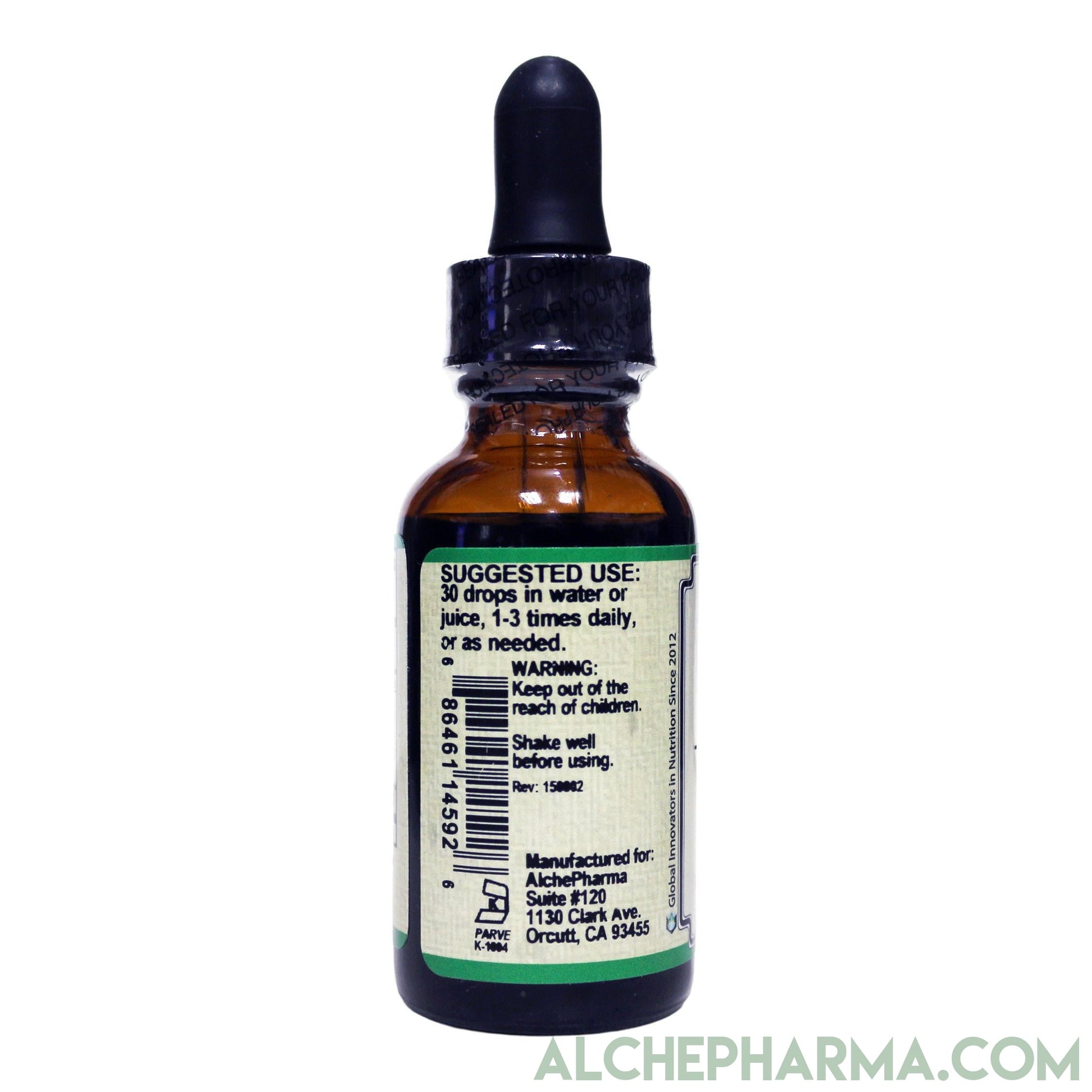 Passion Flower Tincture - ( Organic Passiflora incarnata) - 1:3 Herb Strength Ratio-AlchePharma