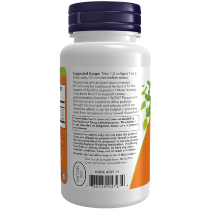 Peppermint Gels Softgels-Herbs-AlchePharma