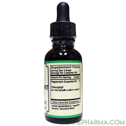 Peppermint Spirits- Peppermint Essential Oil, with Deodorizing Chlorophyll ( 240 Servings )-Digestion-AlchePharma