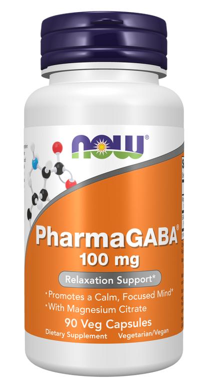 PharmaGABA® 100 mg Veg Capsules