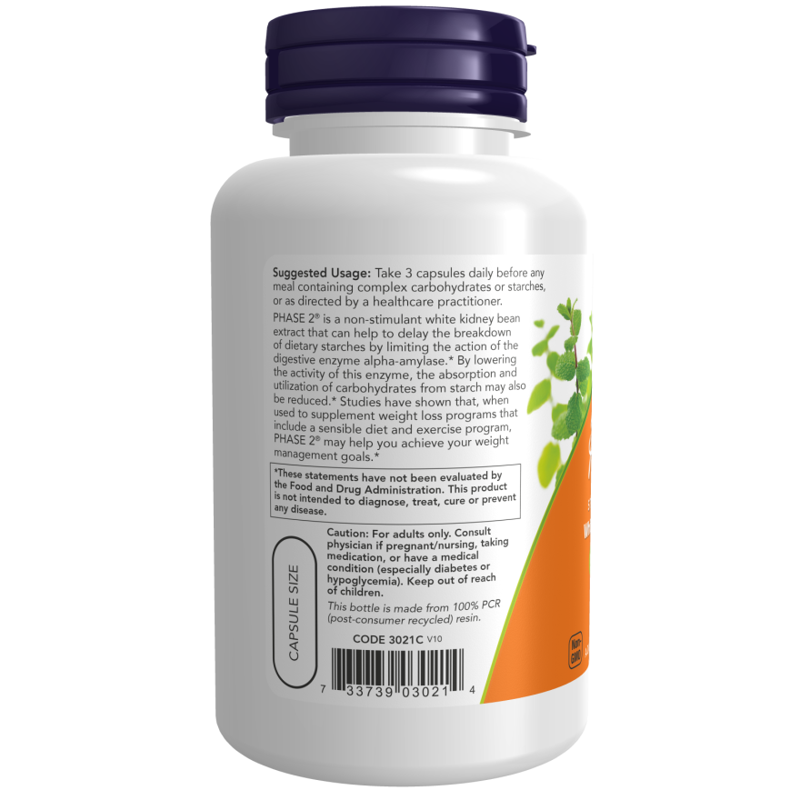 Phase 2® 500 mg Veg Capsules-Weight Maintenance-AlchePharma