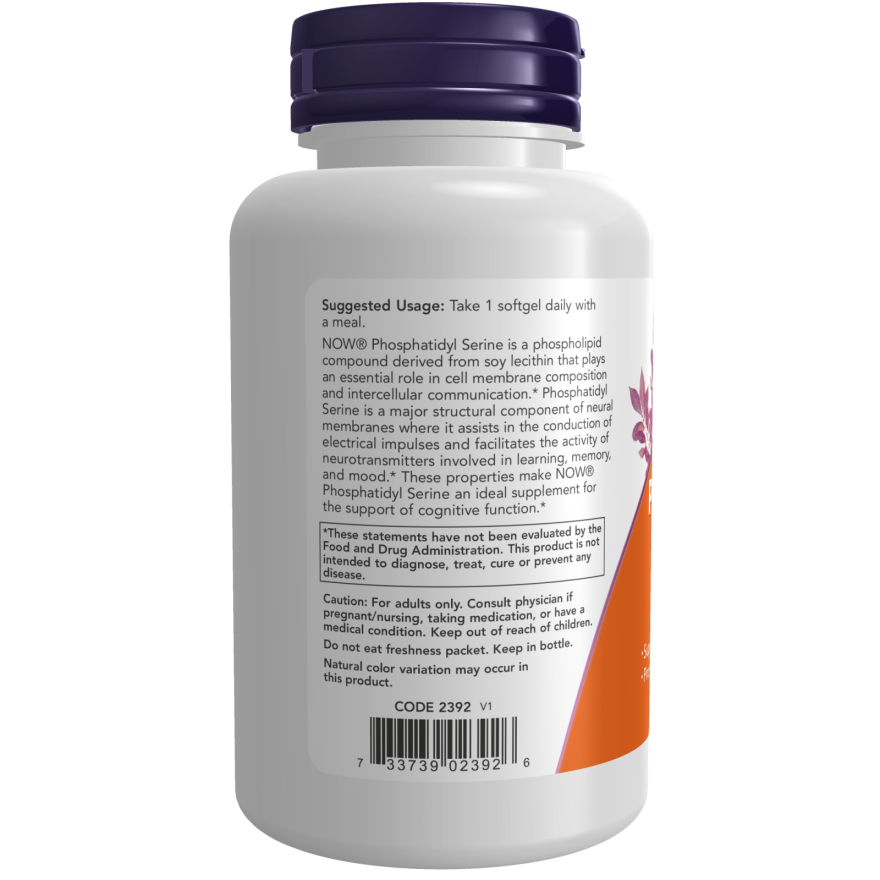 Phosphatidyl Serine 300 mg, Extra Strength-Mental Fitness/Mood Support-AlchePharma