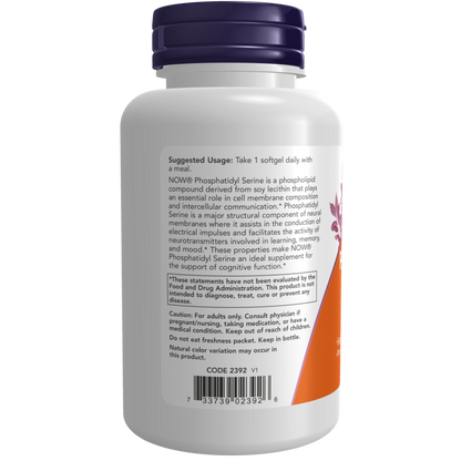 Phosphatidyl Serine 300 mg, Extra Strength-Mental Fitness/Mood Support-AlchePharma