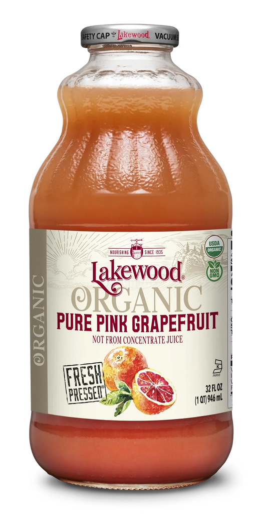 Pure Pink Grapefruit Juice - Organic - 32 Fl. Oz.
