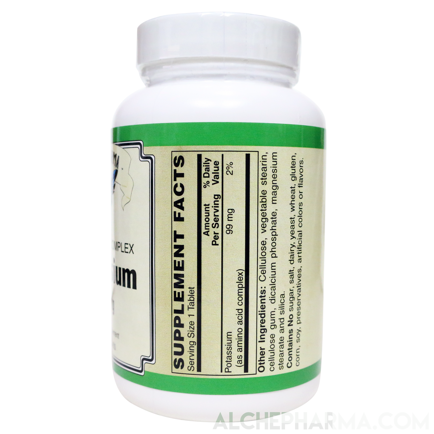 Potassium ( as amino acid chelate complex ) 99mg-Mineral-AlchePharma