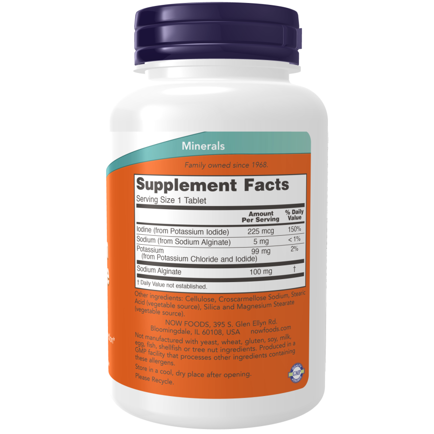 Potassium plus Iodine Tablets-Minerals-AlchePharma