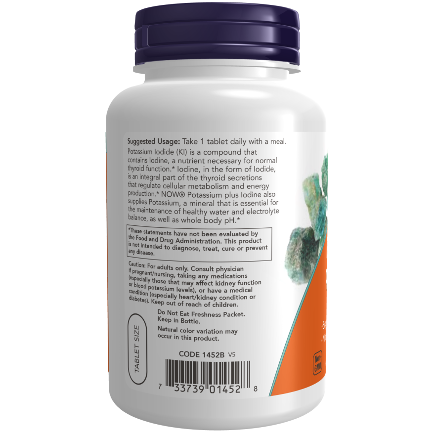 Potassium plus Iodine Tablets-Minerals-AlchePharma