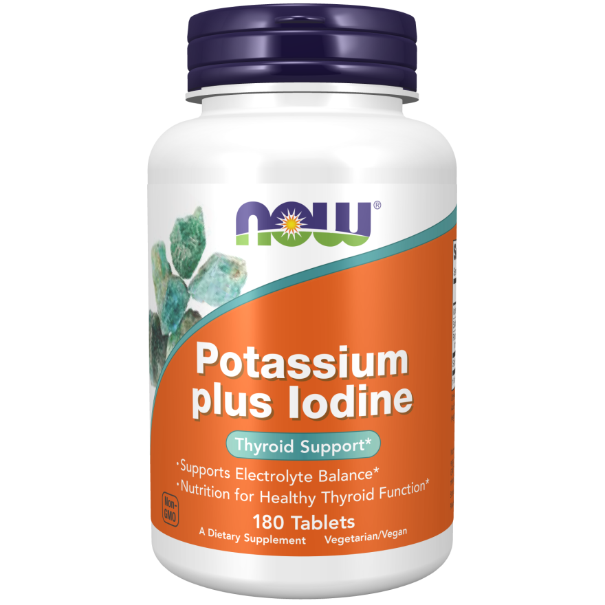 Potassium plus Iodine Tablets-Minerals-AlchePharma