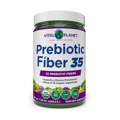 Prebiotic Fiber 35 USDA Organic Certified Fiber-Fiber Supplements-AlchePharma
