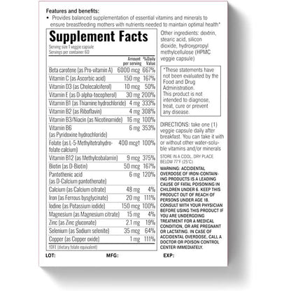Prenalact - Prenatal & Lactation Vitamin Supplement-Prenatal-AlchePharma