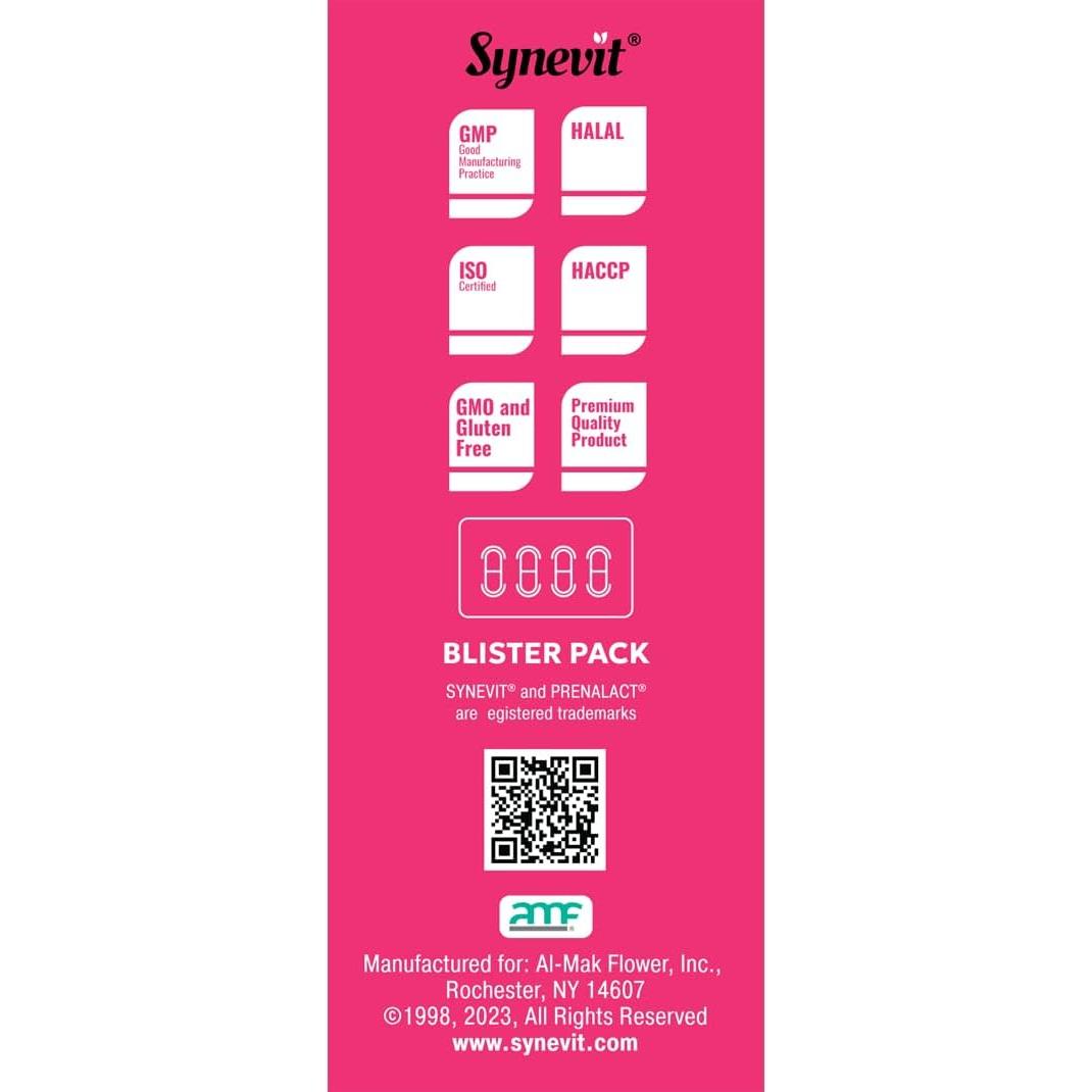 Prenalact - Prenatal & Lactation Vitamin Supplement-Prenatal-AlchePharma