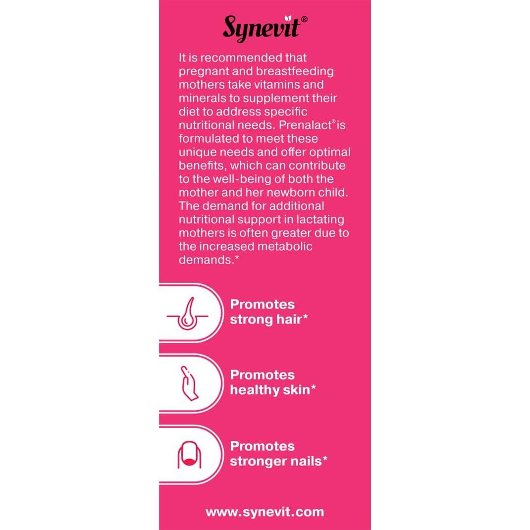 Prenalact - Prenatal & Lactation Vitamin Supplement-Prenatal-AlchePharma