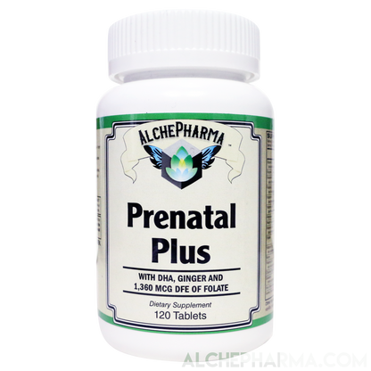Prenatal Plus (Optimized) 4 tablet/day comprehensive formula-AlchePharma