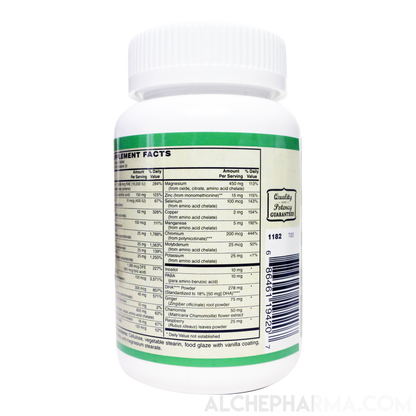 Prenatal Plus (Optimized) 4 tablet/day comprehensive formula-AlchePharma