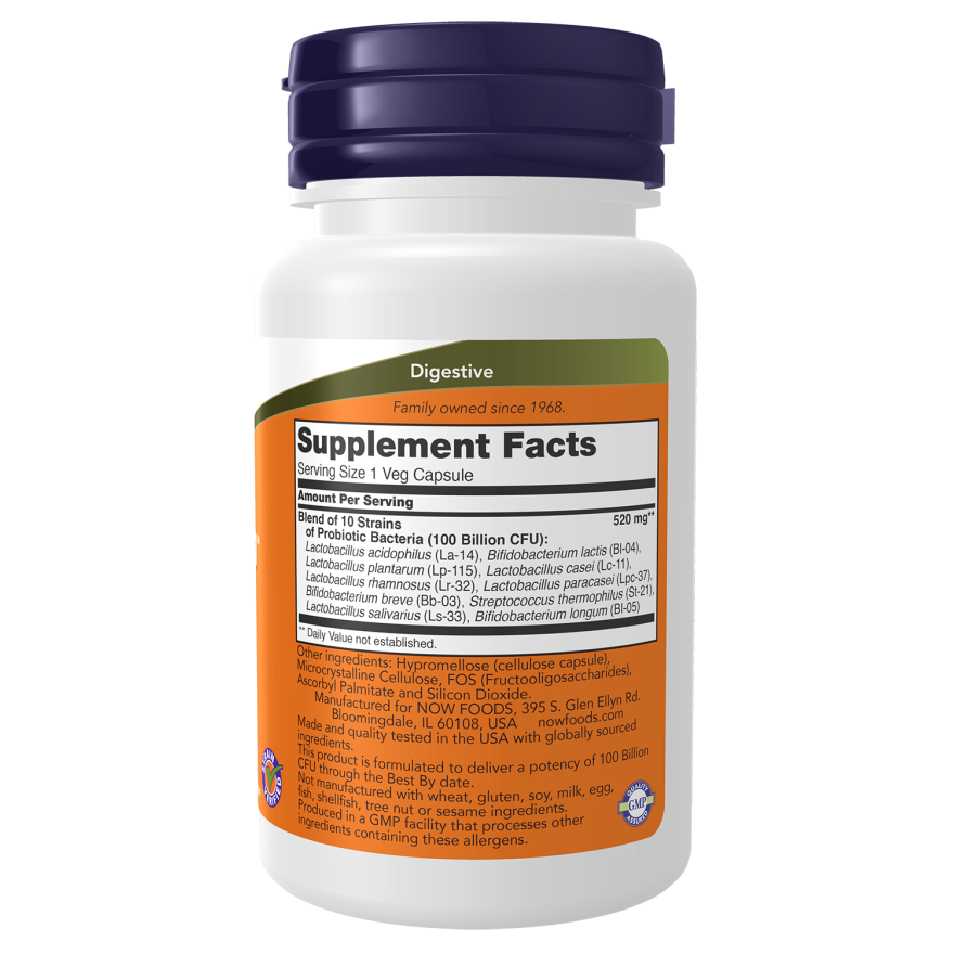 Probiotic-10™ 100 Billion Veg Capsules-Digestive Support-AlchePharma