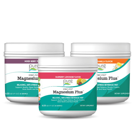 Ionic-Fizz Magnesium Plus - Relaxing, Anti-Stress Beverage Mix