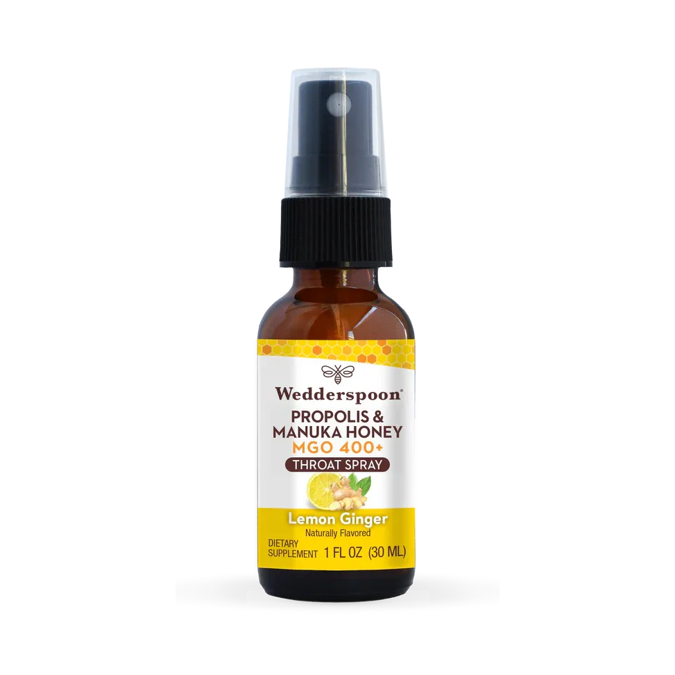 Propolis & Manuka Honey Throat Spray 1 Fl. Oz. MGO 400+ (3 Options)-throat spray-AlchePharma