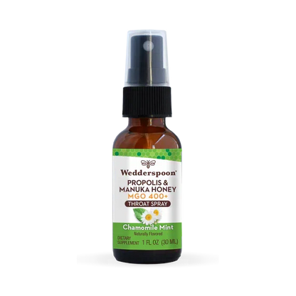 Propolis & Manuka Honey Throat Spray 1 Fl. Oz. MGO 400+ (3 Options)-throat spray-AlchePharma