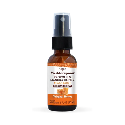 Propolis & Manuka Honey Throat Spray 1 Fl. Oz. MGO 400+ (3 Options)-throat spray-AlchePharma