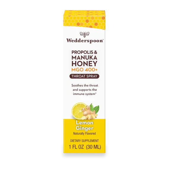 Propolis & Manuka Honey Throat Spray 1 Fl. Oz. MGO 400+ (3 Options)-throat spray-AlchePharma