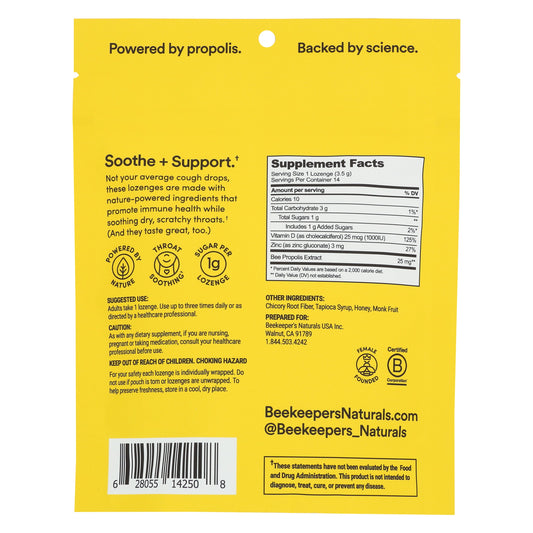 Propolis Soothing Lozenges (3 Flavors)-cough drops-AlchePharma