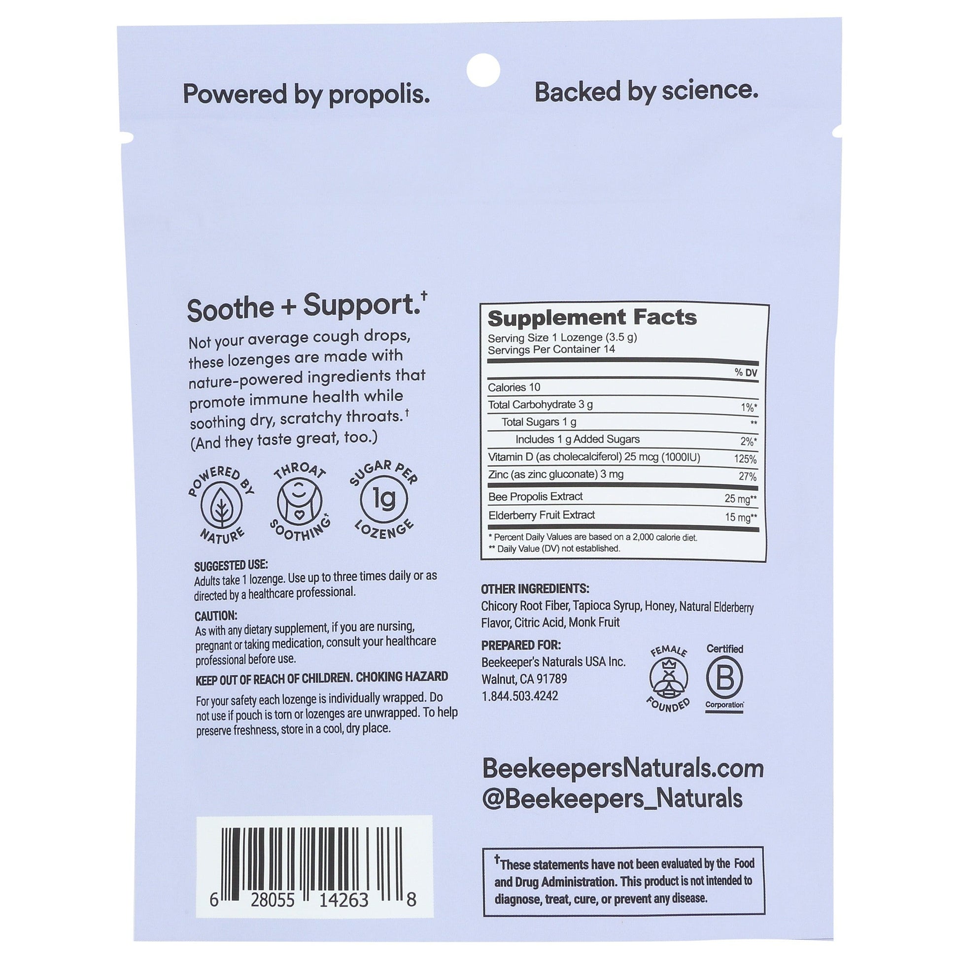 Propolis Soothing Lozenges (3 Flavors)-cough drops-AlchePharma