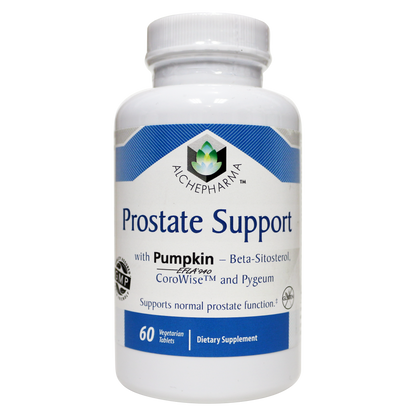 Prostate Support - High Impact Formula (EFLA®Hyper Pure / CoroWise™ Plant Sterols) 60 Tabs, 1 month supply-Prostate-AlchePharma