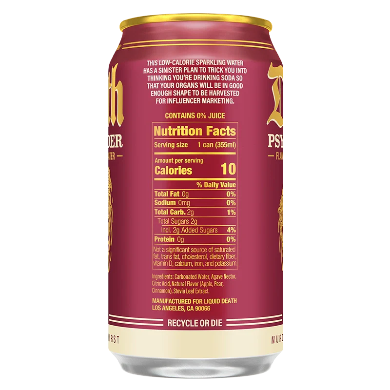 Psycho Cider Sparkling Water