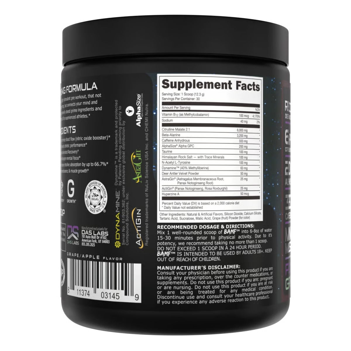 BAMF Preworkout
