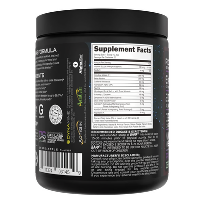 BAMF Preworkout