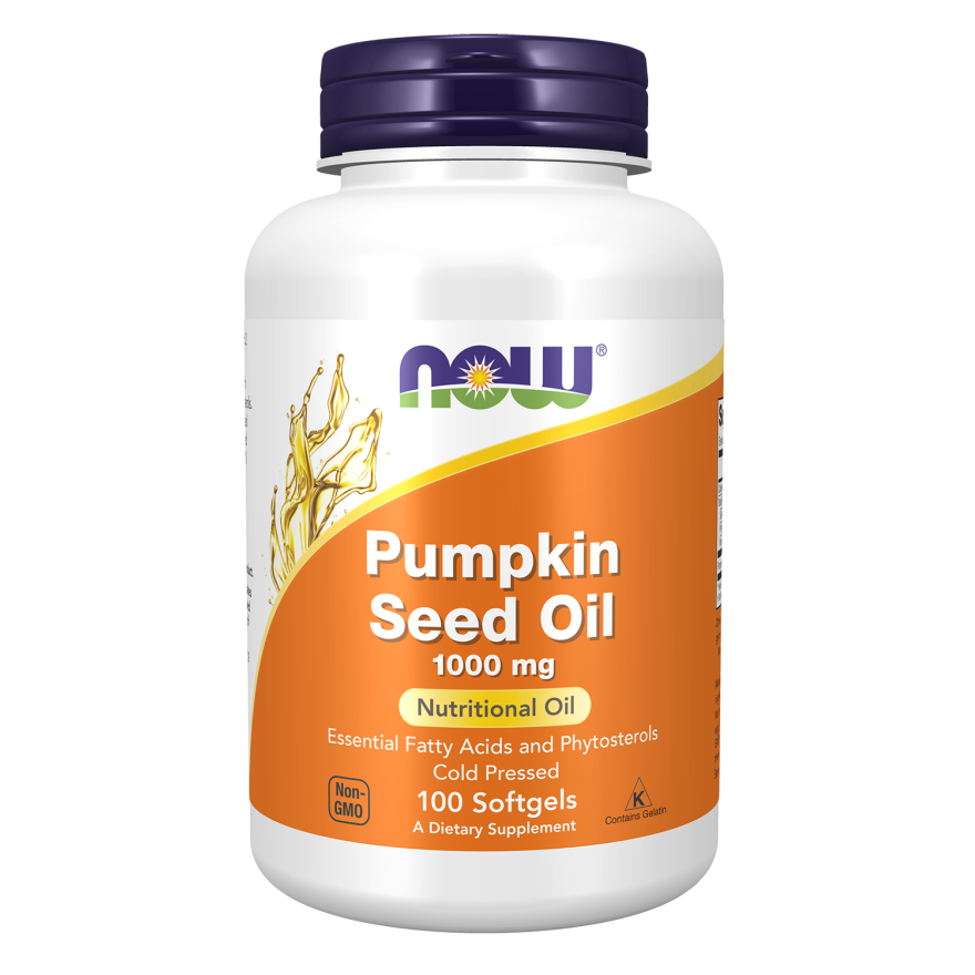 Pumpkin Seed Oil 1000 mg Softgels-Nutritional Oils-AlchePharma