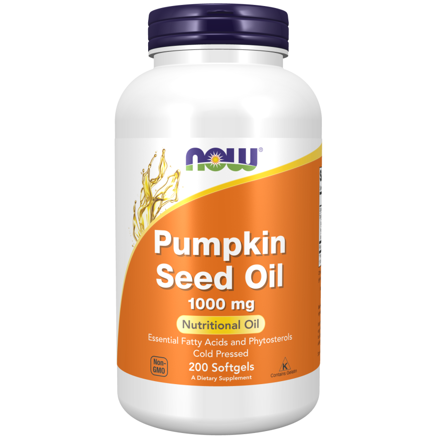 Pumpkin Seed Oil 1000 mg Softgels-Nutritional Oils-AlchePharma
