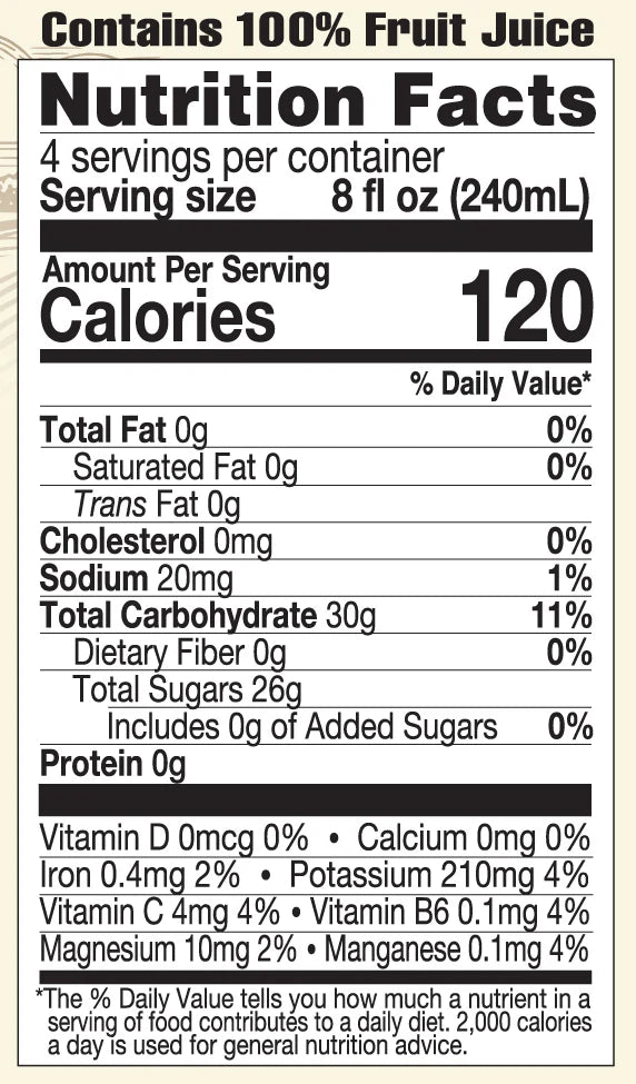 Pure Apple Juice - Organic