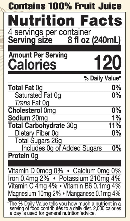 Pure Apple Juice - Organic