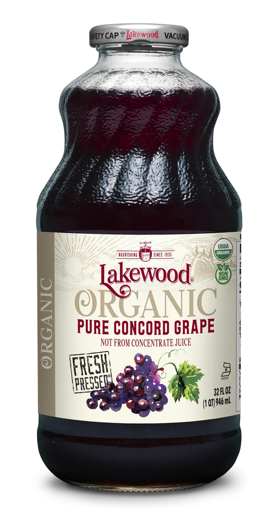 Pure Concord Grape Juice - Organic - 32 Oz.