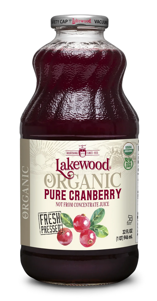 Pure Cranberry Juice - Organic - 32 Fl. Oz.