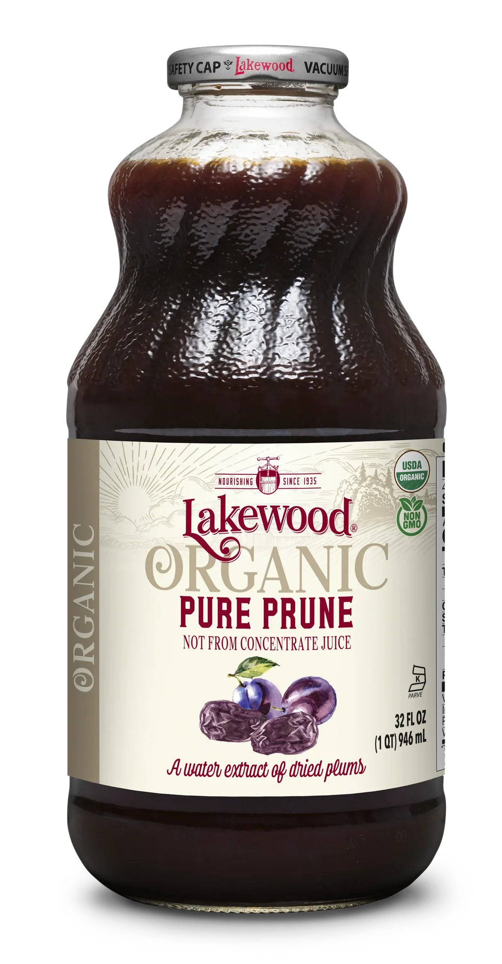 Pure Prune Juice - Organic - 32 Fl. Oz.