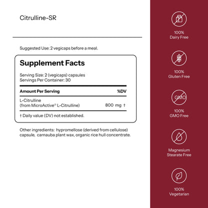 Citrulline-SR – 60 Vegicaps